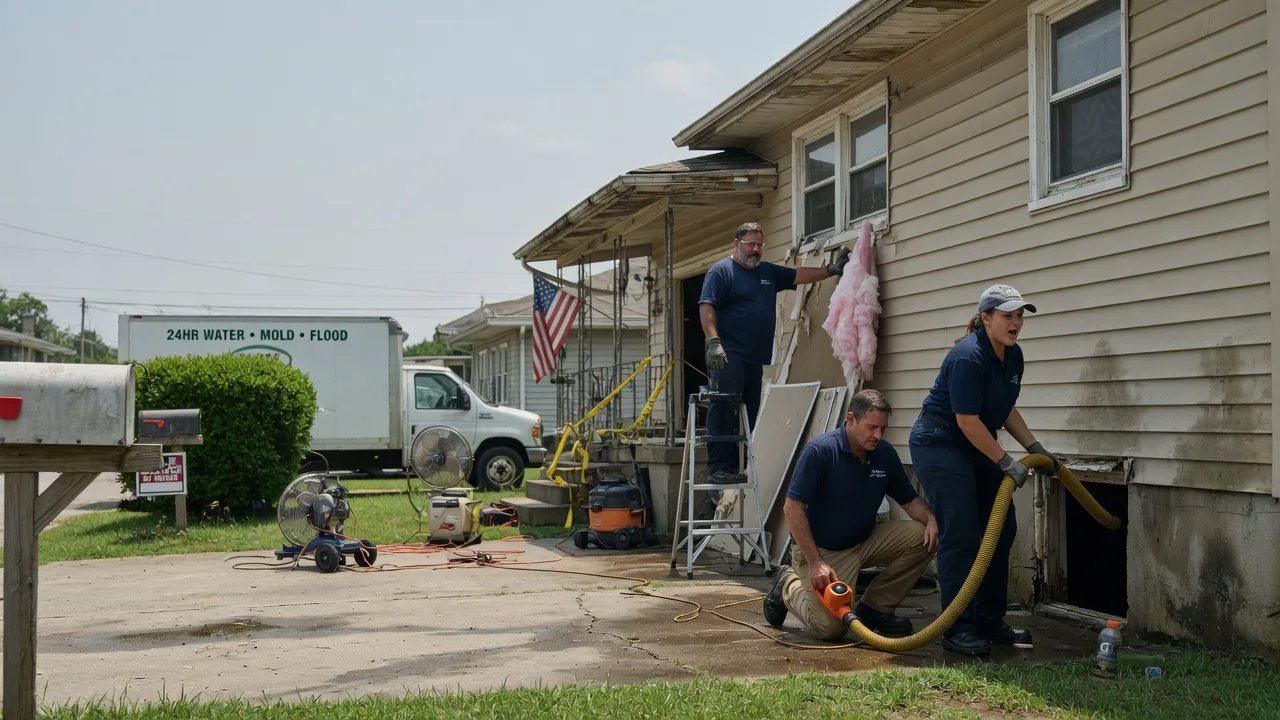 Water Damage Repair in Adams, OK near me